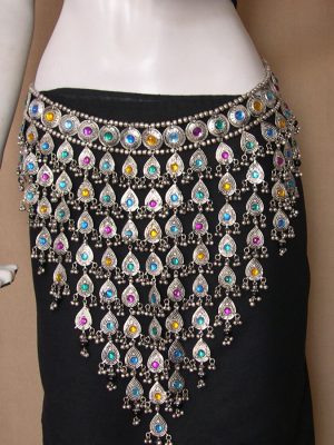 BELT Tribal Belly dance Dancing Kuchi Gypsy HIP SCARF bj4