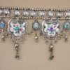 Silver Oxidized belly hip body Festival Wedding chain kamarband bt158