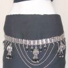 bt209 BELT belly dance Skirt Costume JEWELRY Gypsy Boho Goth Kandora bt209