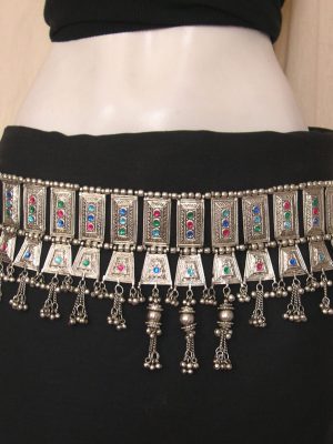 Handmade Navratri Garba Kandora Girls Gujarati Dance Pendent belt bt256