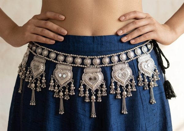 Artisan Jewelry BELT Tribal BellyDance Gypsy Kuchi Boho bt547