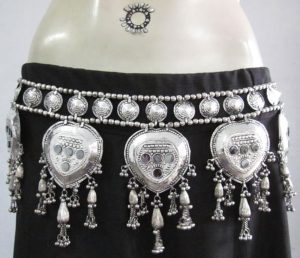 Kandora For Girls and Women Ethnic Pearl Waist Chain Kamar Band bt585