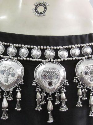 Kandora For Girls and Women Ethnic Pearl Waist Chain Kamar Band bt585