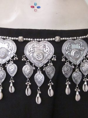 BELT belly dance Skirt Costume JEWELRY Gypsy Boho Goth bt680