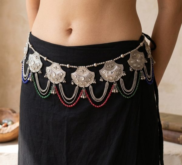 bt739 BELT Tribal Belly dance Dancing Kuchi Gypsy HIP SCARF bt739