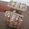 Kada Bracelet Silver Plated India Bollywood Sari dress girls y544