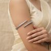 Tribal Banjara Cuff Silver Oxidized Metal Armlet cf23