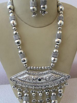 COSTUME JEWELRY Fancy Dress Necklace Earring Goth f1144