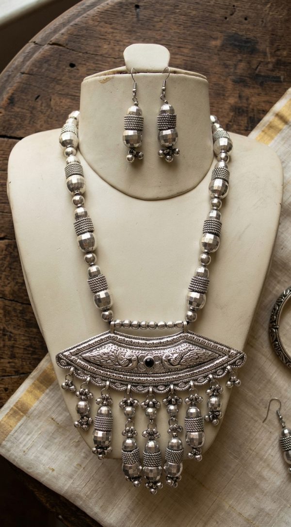 COSTUME JEWELRY Fancy Dress Necklace Earring Goth f1144