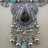 Silver Plated Navratri Dance Gift Necklace f1308