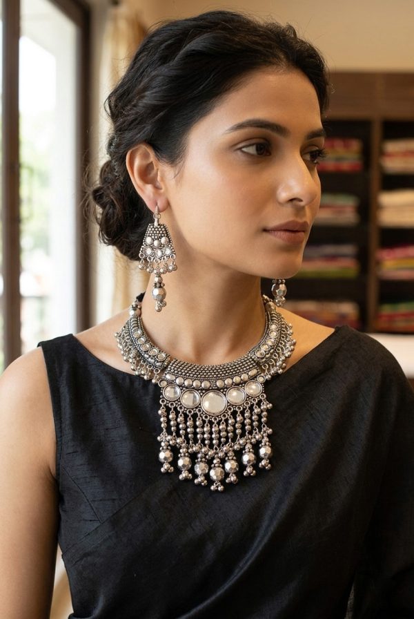 Fashion Necklace Earring Set f1319
