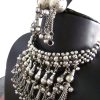 Tribal Women Necklace Hip Kuchi Navratri Garba Costume Jewelry f1555