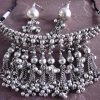 Tribal Women Necklace Hip Kuchi Navratri Garba Costume Jewelry f1555