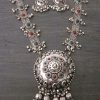Tribal Silver Plated Jewelry Ethnic Necklace Belly Dance Indian f1655