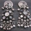 Fashion Latest Oxidised Silver Antique Necklace Jewellery Set for Women f1669