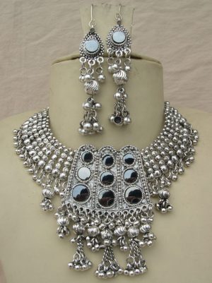 f507 Bollywood India Saree Party Ware Fashion Necklace f507