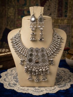 Bollywood India Saree Party Ware Fashion Necklace f507