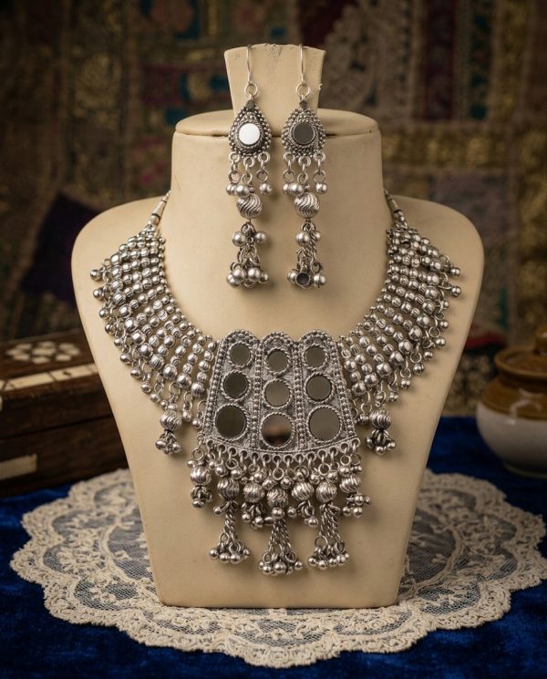 Bollywood India Saree Party Ware Fashion Necklace f507