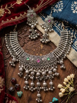 Gypsy Festival Rave Birthday gift for her Rabari Set f524