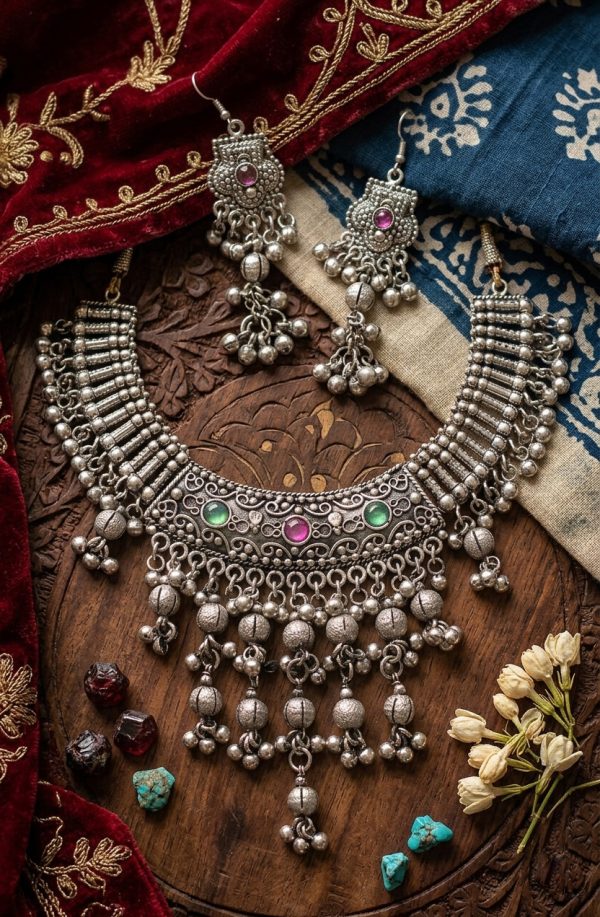 Gypsy Festival Rave Birthday gift for her Rabari Set f524