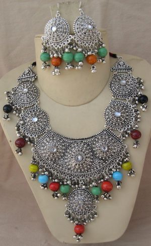 f536 Navratri Necklace | Garba Set | Festival Jewelry | Fancy Dress | f536