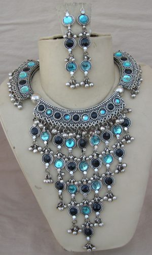 f562 Unique Gothic Gypsy Boho Necklace Gift for her Handmade Copper Jewelry f562