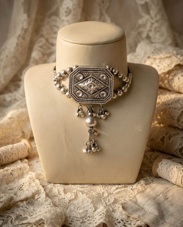 Choker Vintage Style Garba Womens Necklace f59