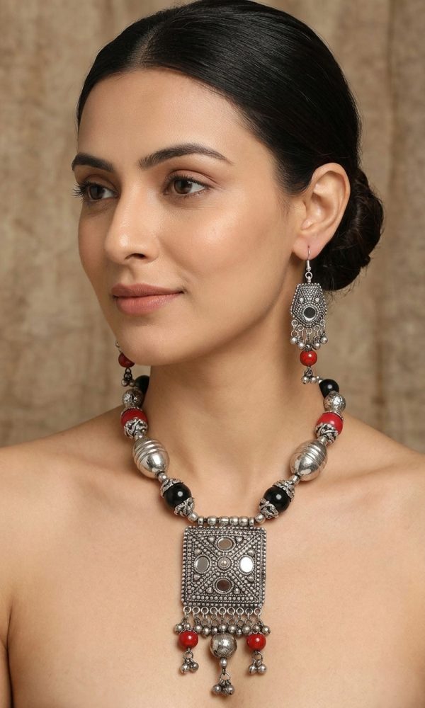 Fashion Statement Boho Hippie Festival Banjara Kuchi Necklace f754