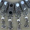 Choker Festival Silver Oxidized Necklace f816