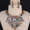 Bollywood Gothic Navratri Garba Necklace j13