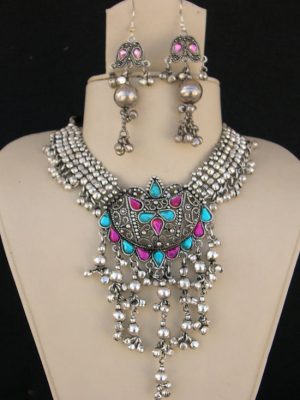Vintage Style JEWELRY Necklace Earring Belly Dance New j30