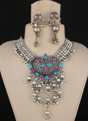Vintage Style JEWELRY Necklace Earring Belly Dance New j30