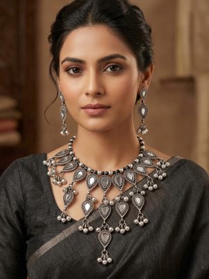 kr71 Ethnic Handmade Tribal JEWELRY Necklace Earring Gothic kr71