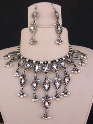 Ethnic Handmade Tribal JEWELRY Necklace Earring Gothic kr71