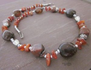 Stone Long Mala Necklace nk220