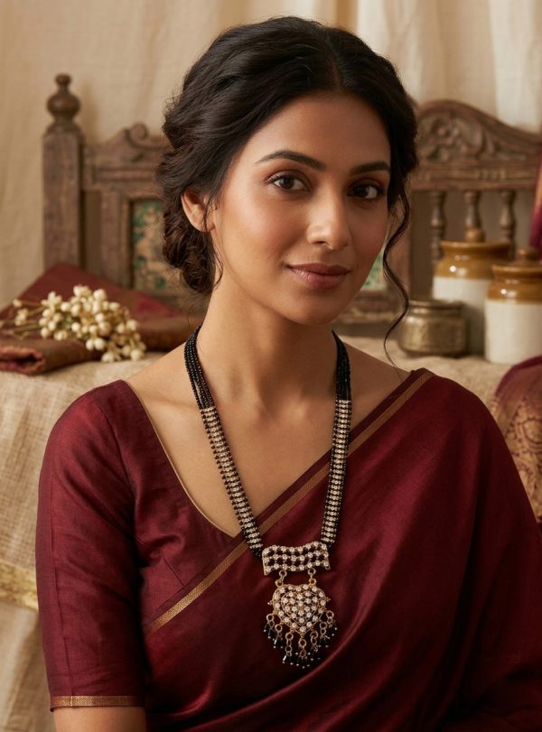 Gold Plated Mangalsutra for women Wedding Mangalsutra nk265