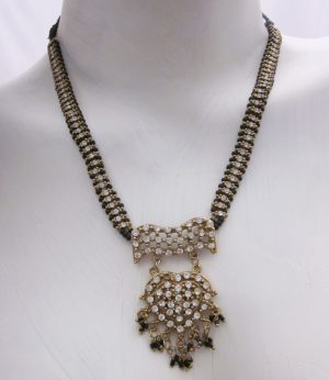 nk265_2 Gold Plated Mangalsutra for women Wedding Mangalsutra nk265