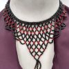 Unique Tassels Beaded Necklace Wedding party Womens nk319