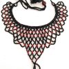 Unique Tassels Beaded Necklace Wedding party Womens nk319