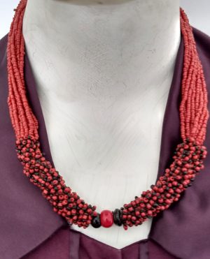 nk320 New Fashion Glass Bead Gift for Wife Anniversary Necklace nk320