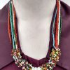 Garba Navratri Jewelry Sets for Women Glass Beaded Choker nk321