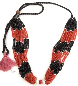 nk322 Indian Wedding Saree Dress Look Hop Adjustable Necklace nk322