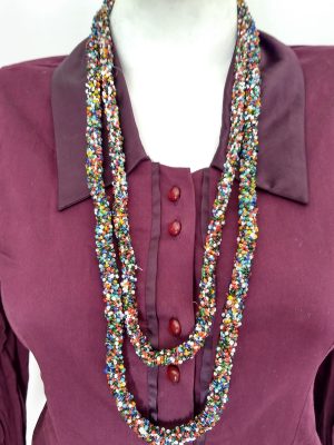 Glass Bead Jewelry Combo 2 Necklace Banjara nk328
