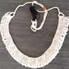 Bollywood Navratri White Color Necklace Choker nk336