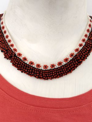 Festival Glass Beaded NECKLACE Jewelry Womens Gypsy Hippie nk337