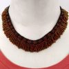 Unique Glass Beaded NECKLACE w340