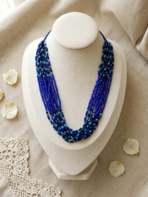 Glass Bead Jewelry Necklace Girls Fashion Choker nk344