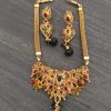 Gold Plated Chain Necklace nk357