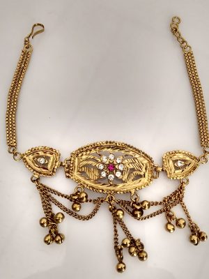 Gold Oxidized Armlet nk362