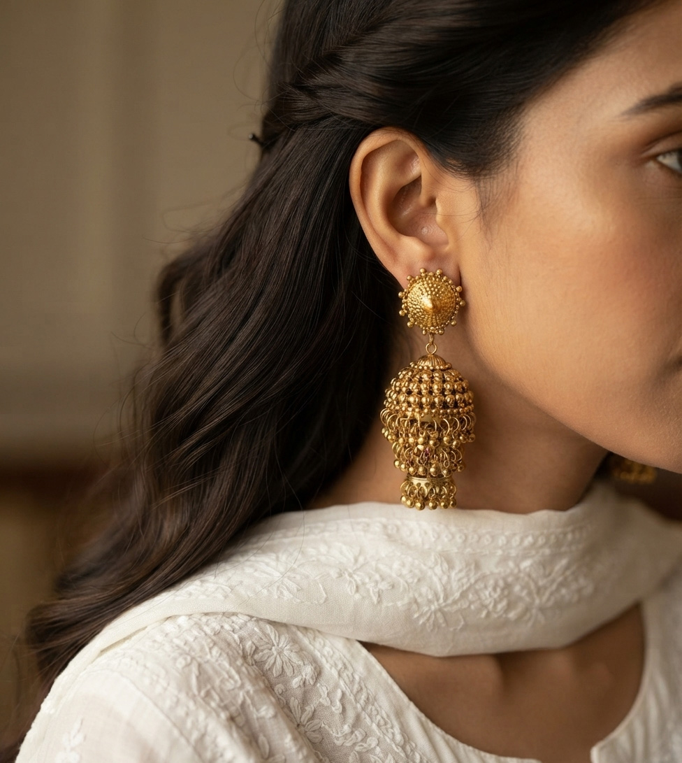 Antique Gold Gypsy Boho Designs Earrings